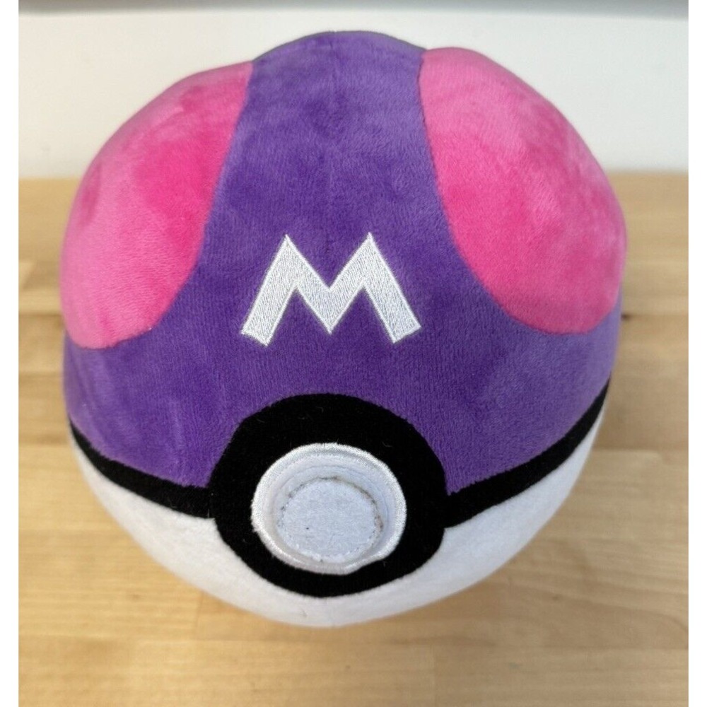 Pokemon Center 8" Poke‎ Plush Master Ball NWT